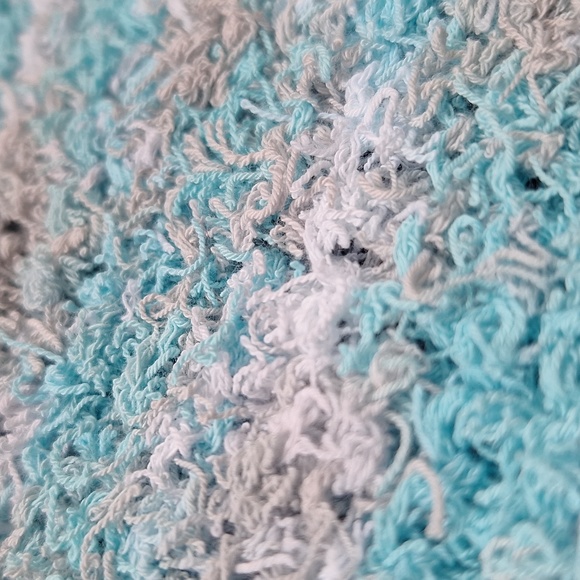 Mini Scrub Cloth, Hand Knit - Picture 3 of 6